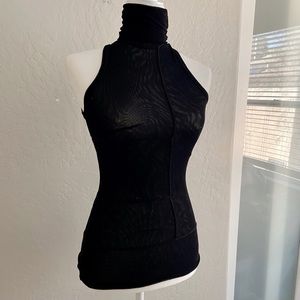 Jean Paul Gaultier Sleeveless Turtleneck Blouse